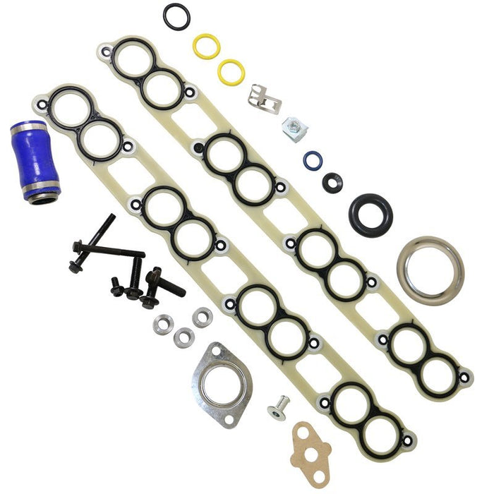 Kit de joints pour refroidisseur EGR diesel BD - Ford 2004-2007 6,0 L avec tube carré