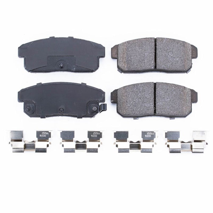 Power Stop 01-02 Infiniti G20 Rear Z17 Evolution Ceramic Brake Pads w/Hardware