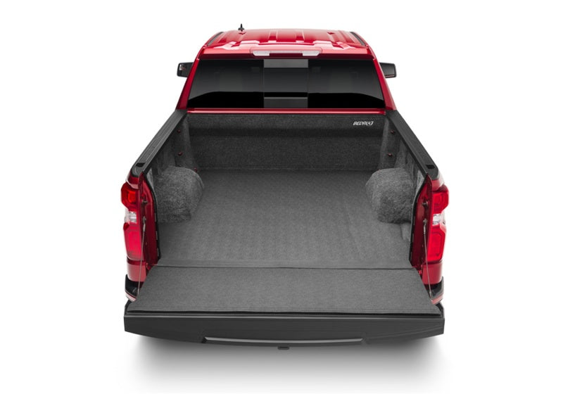 Tapis de caisse GM Silverado/Sierra 2019+ de 6 pi 6 po (avec hayon Multi-Pro) avec doublure de caisse antichoc