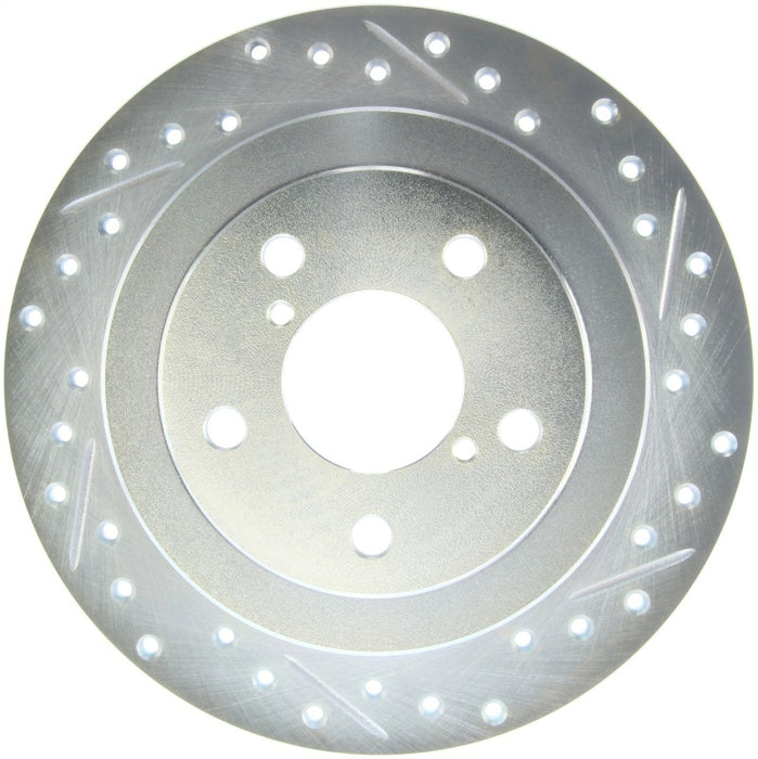 Disque de frein arrière gauche rainuré et percé StopTech Select Sport 98-08 Subaru Forester