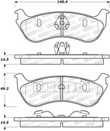 StopTech Street Select Brake Pads