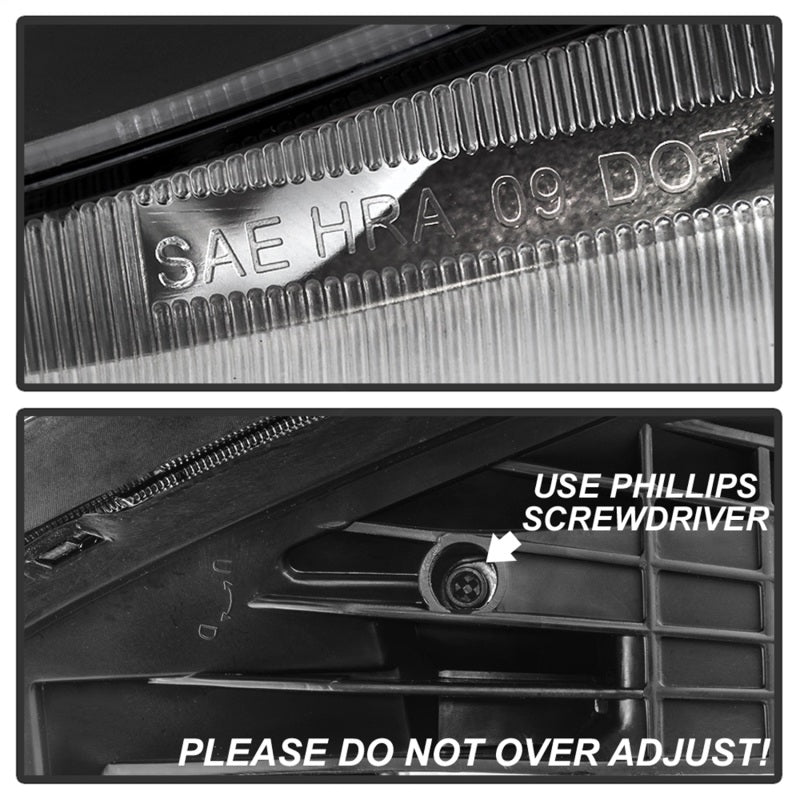 Phare côté passager xTune 09-12 Chevy Traverse (sauf LTZ) - OEM droit (HD-JH-CTRA09-OE-R)