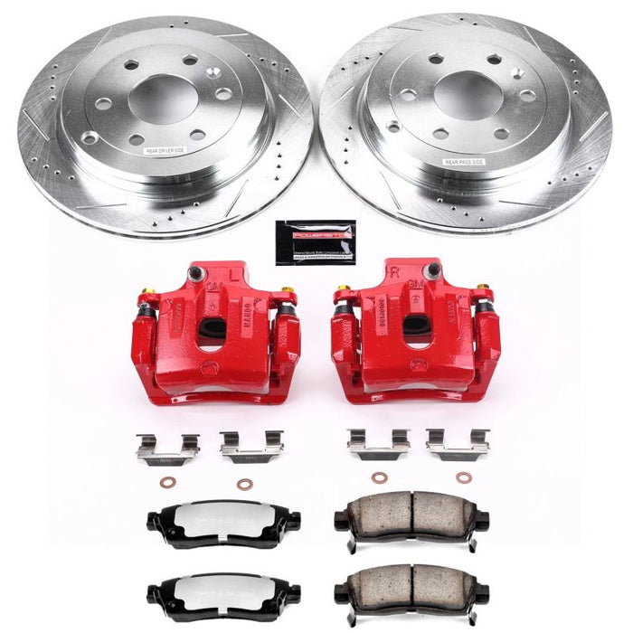 Power Stop 08-17 Buick Enclave Rear Z36 Truck & Tow Brake Kit w/Calipers