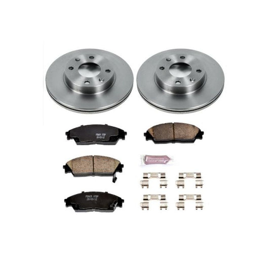 Power Stop 90-91 Honda Civic Front Autospecialty Brake Kit