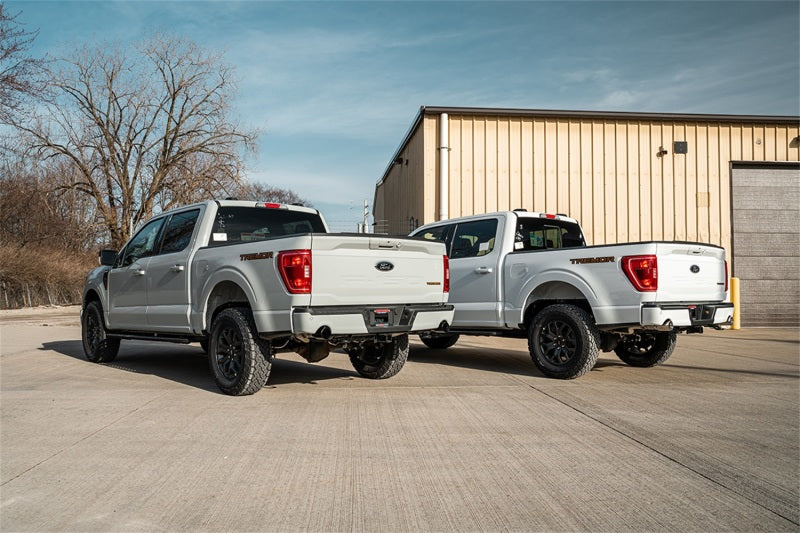 Corsa 2022-2025 Ford F-150 SuperCrew/5.5ft Bed 5.0L V8 Xtreme Cat-Back Dual Rear Exit-Black PVD