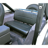 Siège arrière fixe Rugged Ridge noir 55-95 Jeep CJ / Jeep Wrangler