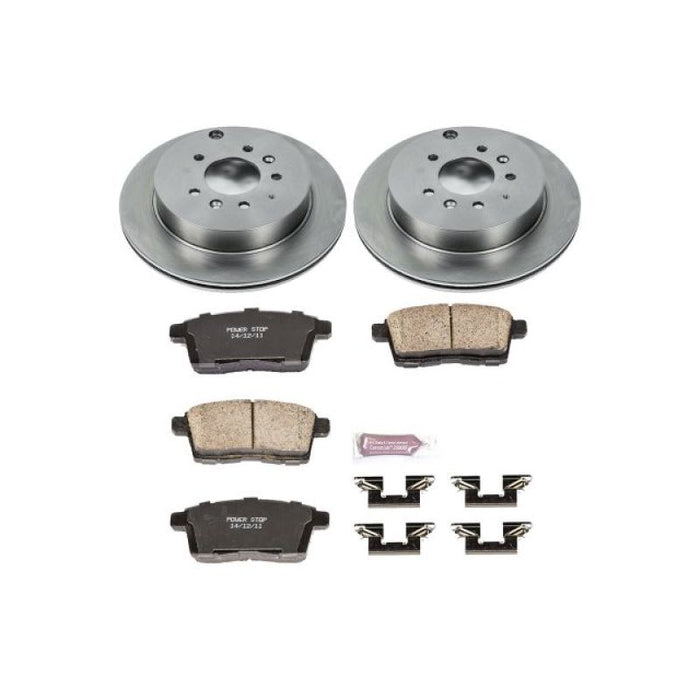 Power Stop 07-12 Mazda CX-7 Rear Autospecialty Brake Kit