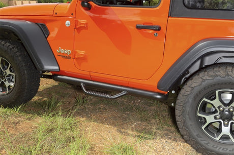 Barres de protection Rugged Ridge Spartan texturées noires pour Jeep Wrangler JL 2 portes 18-20