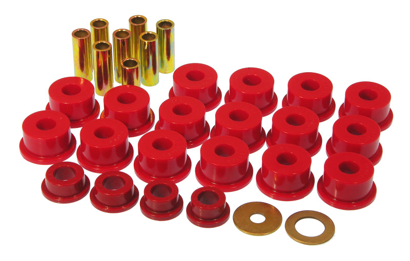 Bagues de bras de suspension arrière Prothane 90-95 pour Toyota 4Runner 4 roues motrices - Rouge