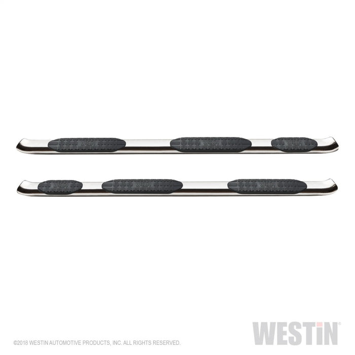 Westin 19-20 Ram 1500 Quad Cab avec lit de 6,5 pieds PRO TRAXX 5 W2W Barres de marchepied ovales Nerf - Acier inoxydable