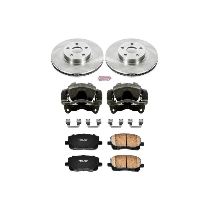 Kit de freins avant Power Stop 03-08 Pontiac Vibe Autospecialty avec étriers