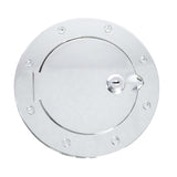 Bouchon de réservoir verrouillable Rugged Ridge en aluminium poli 97-06TJ