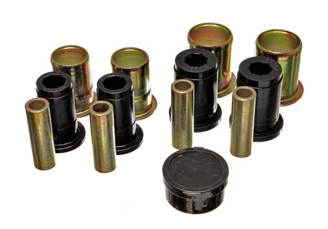 Ensemble de bagues de bras de suspension universelles noires Energy Suspension - BAS UNIQUEMENT