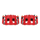 Étriers avant rouges Power Stop 11-17 Ford Explorer avec supports - Paire
