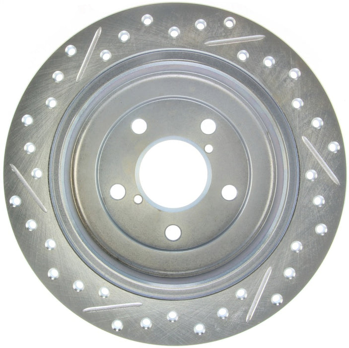 Disque de frein arrière gauche rainuré et percé StopTech Select Sport 98-08 Subaru Forester