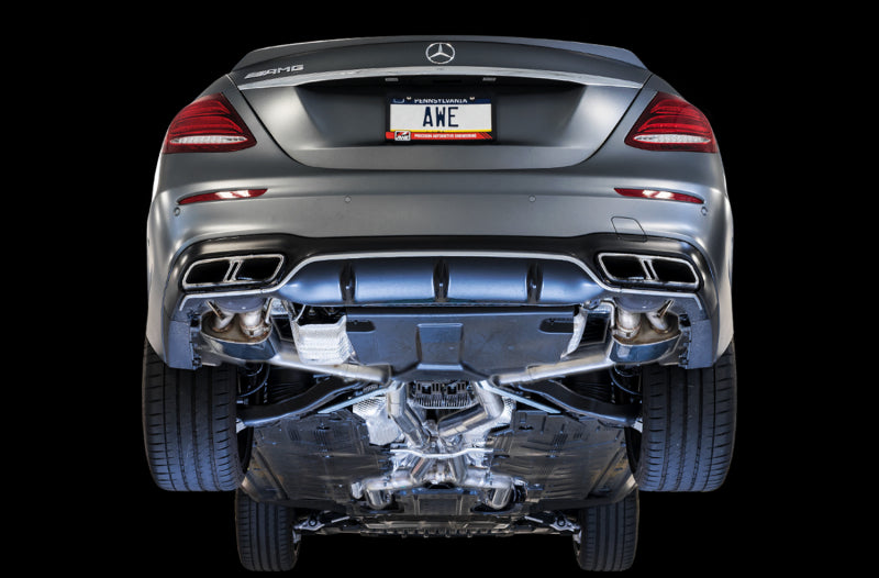 Système d'échappement SwitchPath AWE Tuning Mercedes-Benz W213 AMG E63/S Sedan/Wagon - pour voitures non DPE