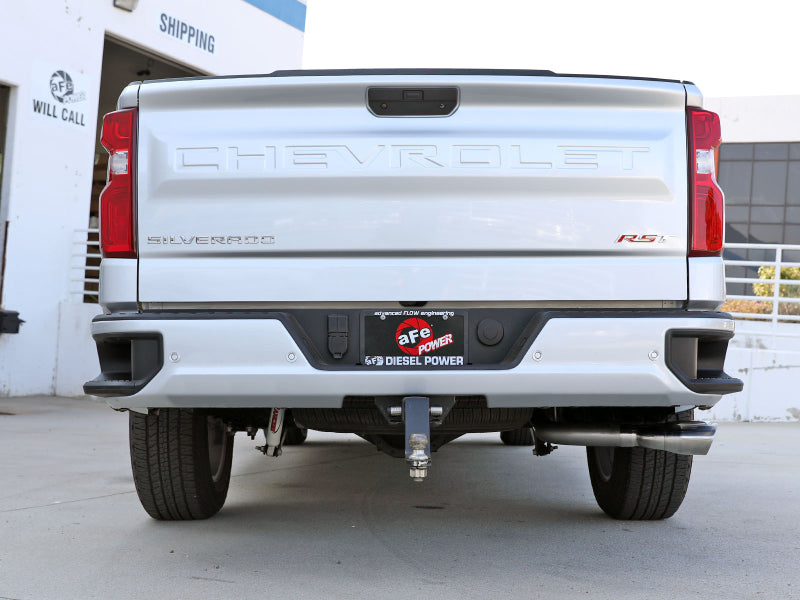 aFe Rebel XD Series 3 po 304SS DPF-Back 20-21 GM Trucks L6-3.0L (td) LM2 - Embout doublement poli