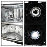 xTune GMC Sierra 07-13 Crystal Headlights Chrome HD-JH-GSIE07-AM-C
