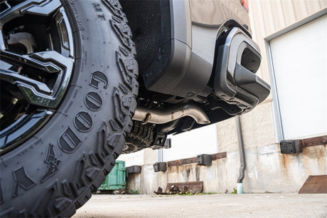 Corsa 22-23 Chevrolet Silverado 1500 Cat-Back Double sortie arrière avec tuyaux d'échappement rabattables