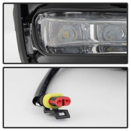 Feux antibrouillard à LED OEM pour Toyota Corolla Spyder 2017+ avec interrupteur - Transparent (FL-TCO17-LED-C)