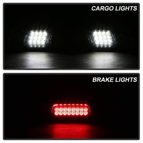 Troisième feu stop à LED xTune 14-16 Chevrolet Silverado 1500 – Fumé (BKL-CSIL14-LED-SM)