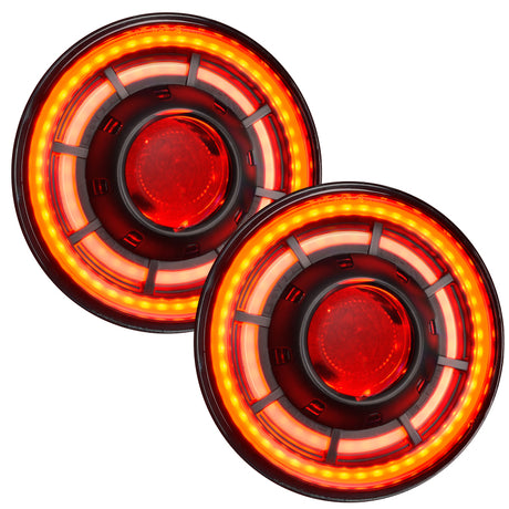 Phares de projecteur Oracle Oculus 7 pouces ColorSHIFT Bi-LED pour Jeep Wrangler JK VOIR LA GARANTIE