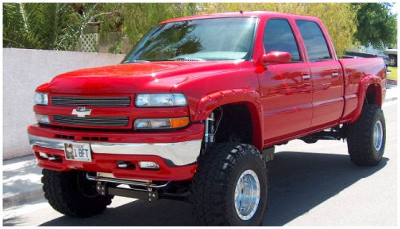 Élargisseurs de caisse de style poche Bushwacker 99-06 Chevy Silverado 1500 Fleetside 2 pièces 78,0/96,0 po - Noir