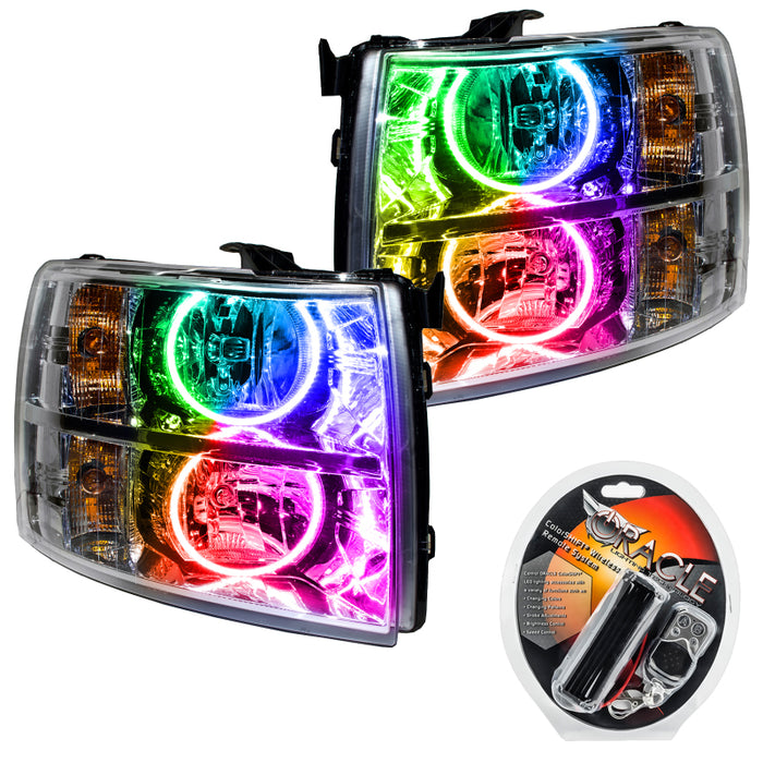 Oracle 07-13 Chevrolet Silverado SMD HL - Style rond - ColorSHIFT VOIR LA GARANTIE