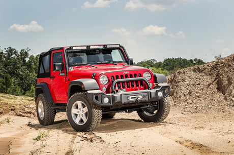 Jeep Wrangler 07-18 - Noir satiné - Rugged Ridge Overrider