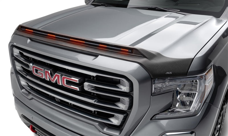 AVS 19-22 GMC Sierra 1500 Aeroskin Lightshield Pro à profil bas - Noir