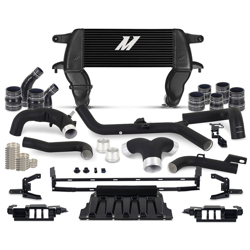 Kit de montage surélevé Mishimoto 21+ Ford Bronco 2,7 L INT avec tuyaux BK et noyau BK