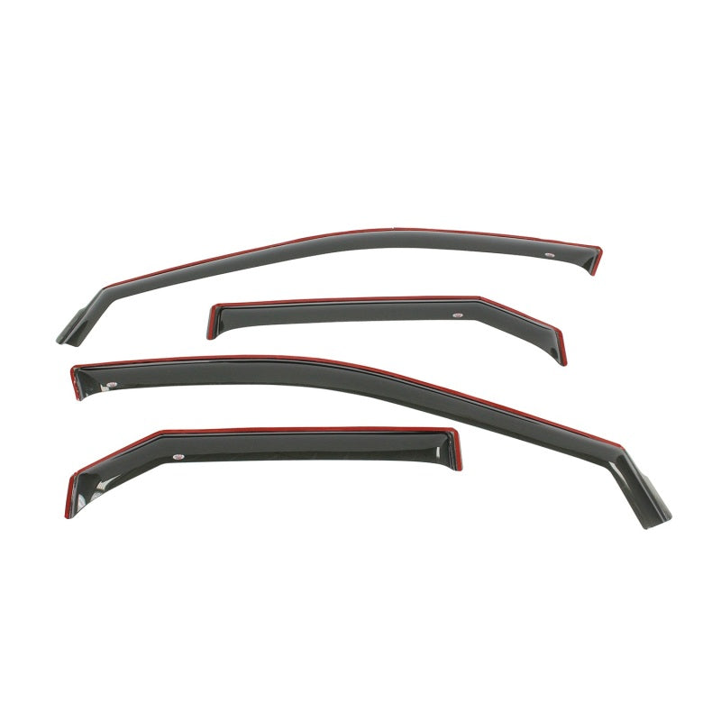 Westin 2015-2017 Toyota Camry Wade In-Channel Wind Deflector 4pc - Smoke