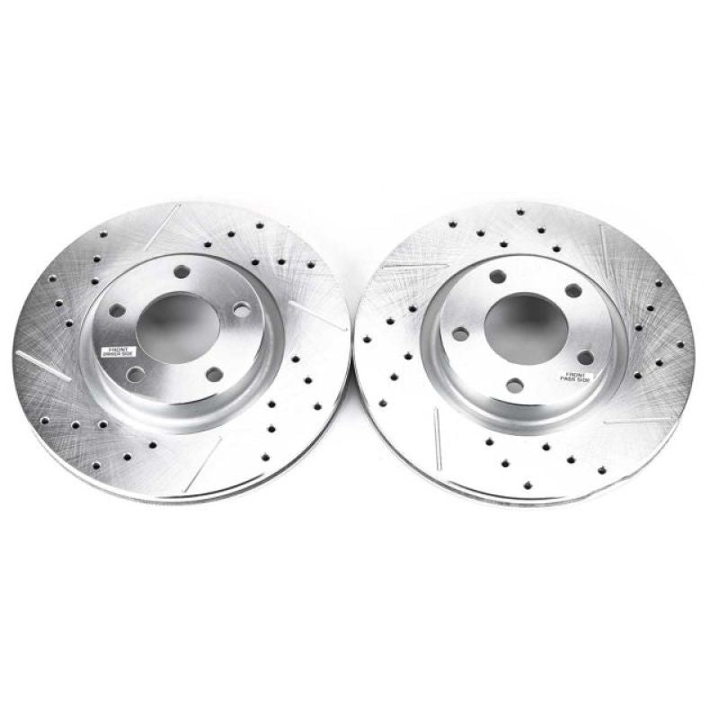 Power Stop 04-13 Mazda 3 Front Evolution Drilled & Slotted Rotors - Pair