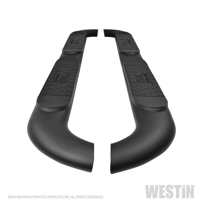 Marchepieds ovales Westin 18-22 Jeep Wrangler JLU 4 portes Platinum 4 Nerf - Tex. Blk