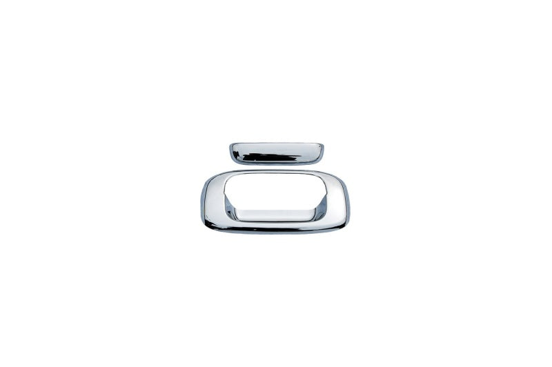 Couvre-poignée de hayon AVS 02-08 Dodge RAM 1500 2 pièces - Chrome