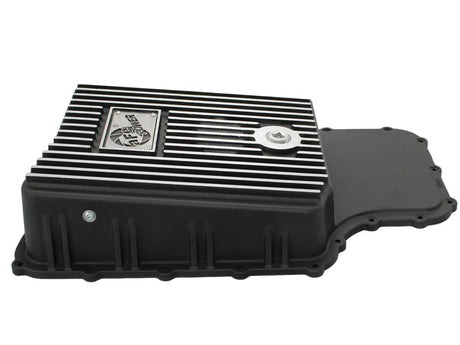 Carter de transmission de puissance aFe usiné noir 11-14 Ford 6R140 Trucks V8 6,7 L (td)