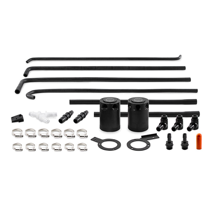 Kit de récupérateur d'huile à cloison Mishimoto pour Subaru WRX 08-14 - Noir