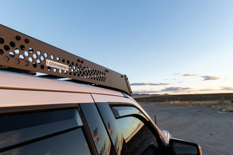 Barres de toit à profil bas Go Rhino 21-23 pour Ford F-150 CC Ceros - Tex. Blk