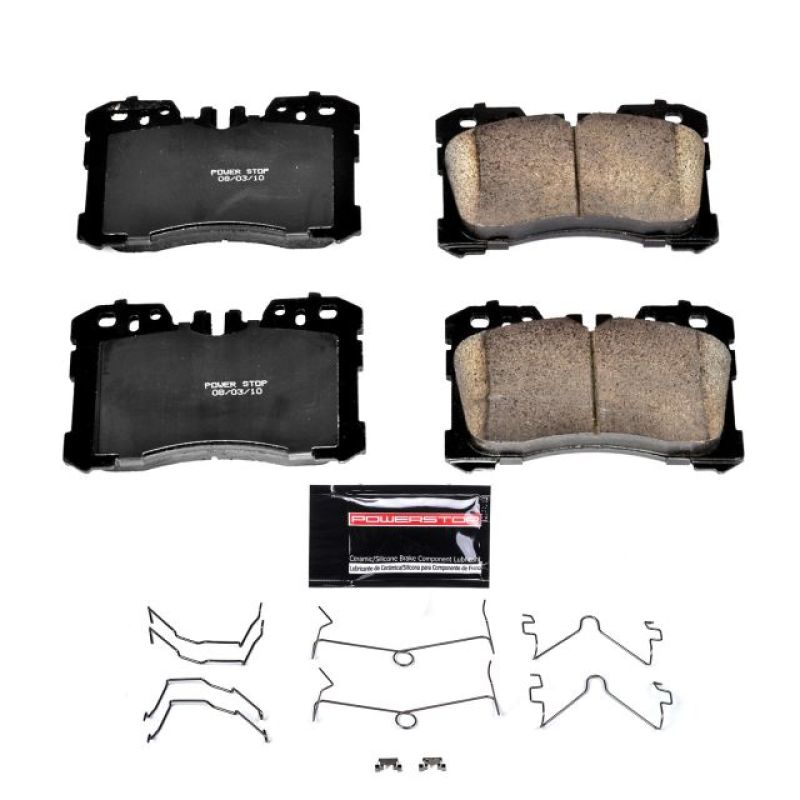 Power Stop 07-17 Lexus LS460 Front Z23 Evolution Sport Brake Pads w/Hardware