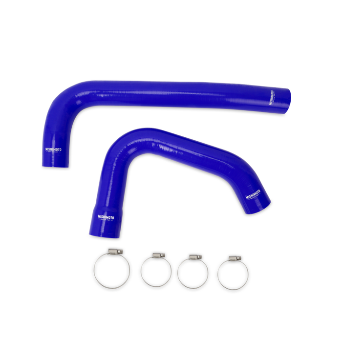 Kit de tuyaux en silicone Mishimoto 2015+ Dodge Ram 6,7 L Cummins Bleu