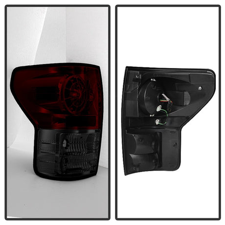 Feux arrière à LED Spyder Toyota Tundra 07-13 Rouge Fumé ALT-YD-TTU07-LED-RS