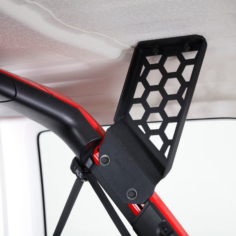 Kit de montage pour arceau de sécurité Go Rhino 19-22 Jeep Wrangler JLU SRM - Tex. Blk