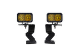 Kit de feux de fossé Diode Dynamics 2022 pour Toyota Tundra C2 Pro Stage Series - Combo jaune
