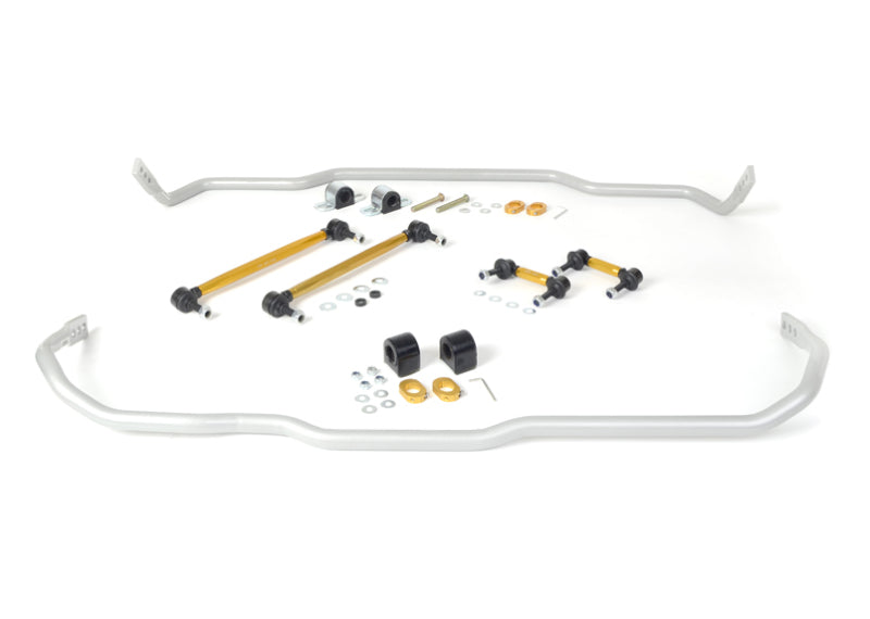 Kit d'assemblage de barres stabilisatrices avant et arrière pour Volkswagen GTI 08-13 Whiteline