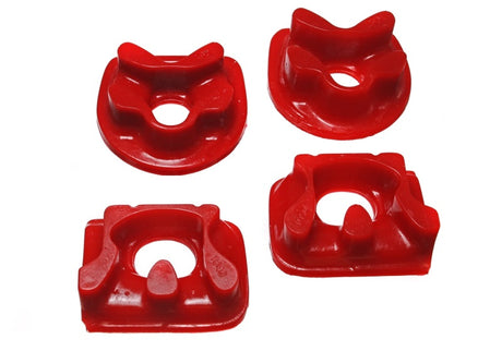 Inserts de support de moteur rouge Honda Energy Suspension 92-01 (transmission manuelle) (2 positions de couple)