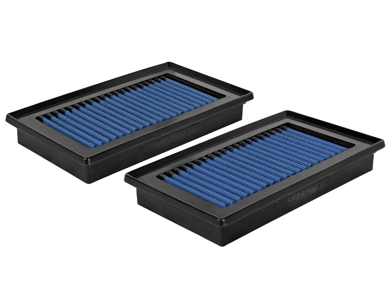 Filtre à air de remplacement aFe MagnumFLOW OE avec support Pro 5R (paire) 14-19 Infiniti Q50 V6-3,5 L/3,7 L