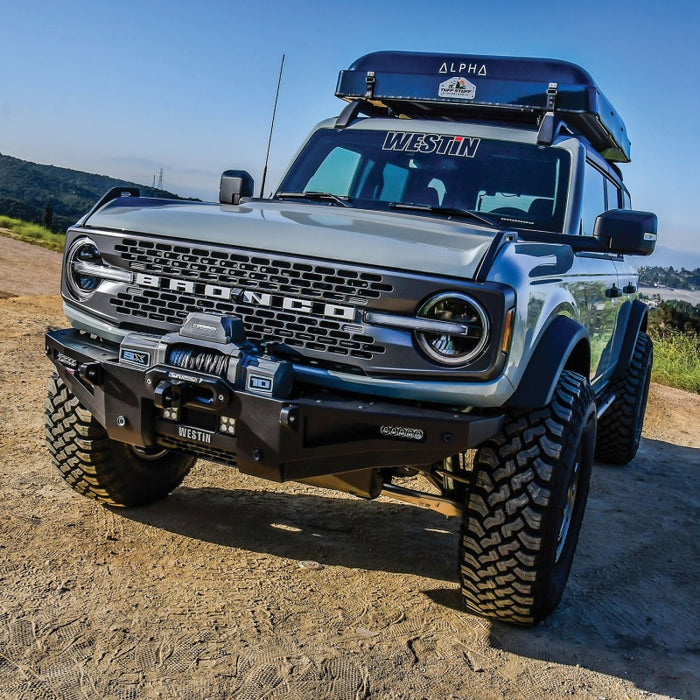 Pare-chocs Westin 21-23 Ford Bronco (avec capteurs sauf Bronco Sport) XTS - Noir texturé