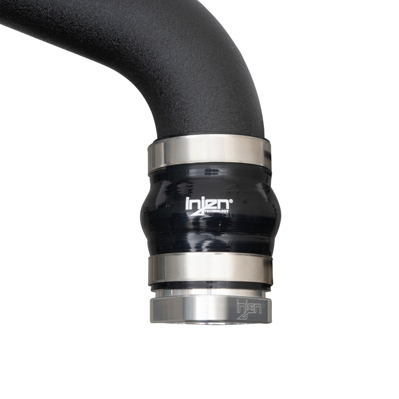 Kit de tuyaux de refroidisseur intermédiaire en aluminium Injen 22-23 pour Honda/Acura Civic/Si/Integra 1,5 L Turbo - Noir froissé