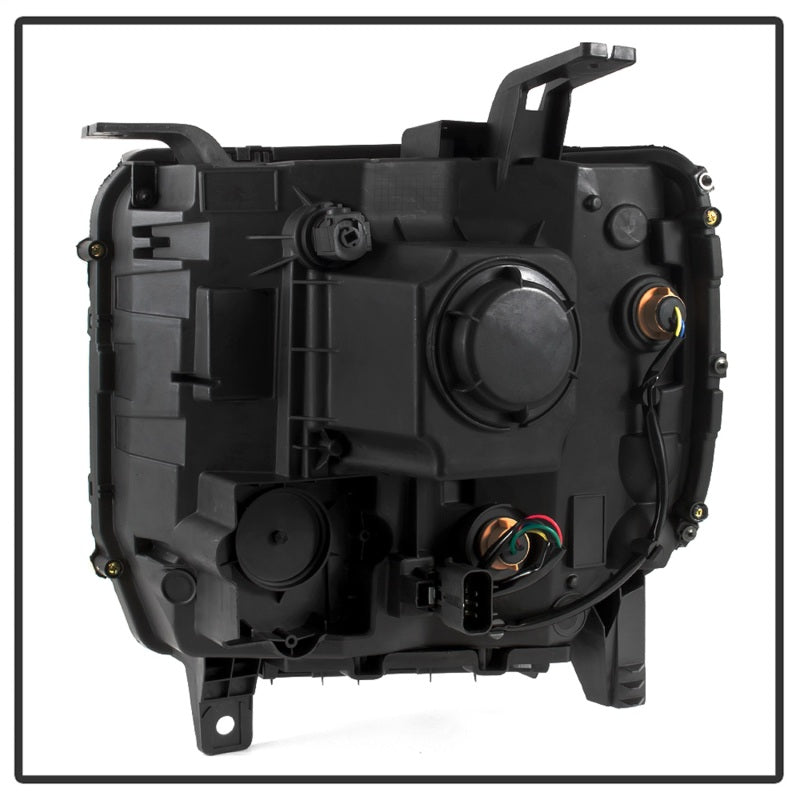 Phares halogènes de style OEM xTune 14-15 GMC Sierra 1500 – Noir (HD-JH-GS14-AM-BK)