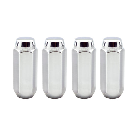 McGard Hex Lug Nut (Cone Seat / Duplex) M14X2.0 / 13/16 Hex / 2.25in. Length (4-Pack) - Chrome